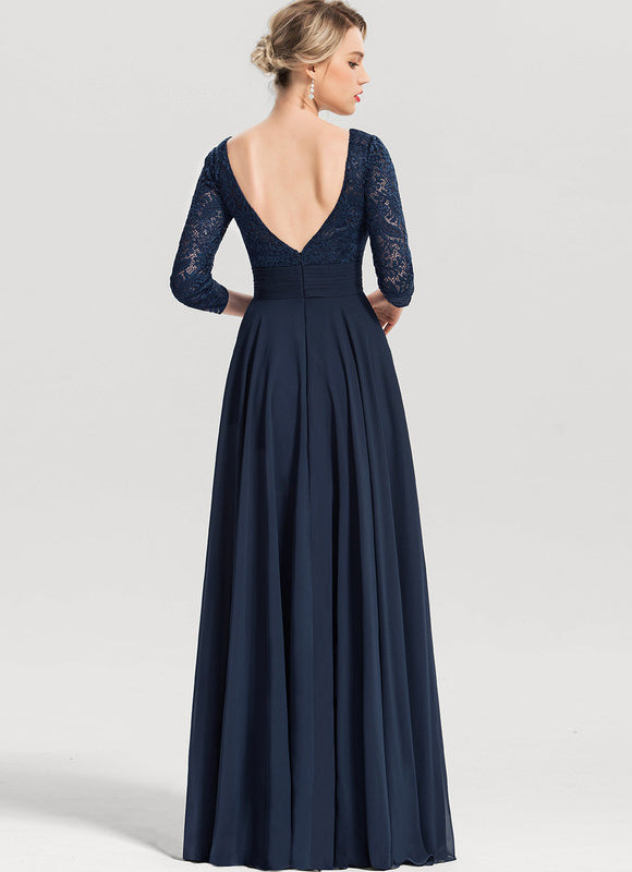 Robe de Soirée Élégance Marine Couture - gallery 3