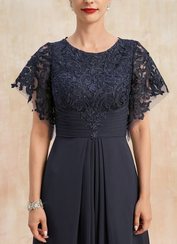 Robe de Soirée Sérénité Marine - gallery 5