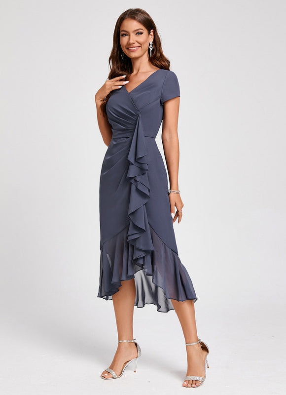 Robe de Soirée Chic Asymétrique