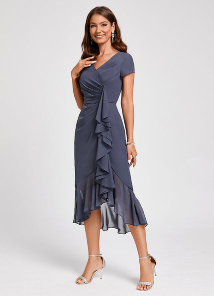 Robe de Soirée Chic Asymétrique