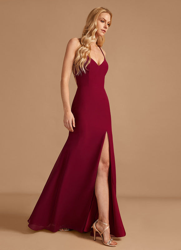 Robe de Soirée Rouge Intense Élégance - gallery 2