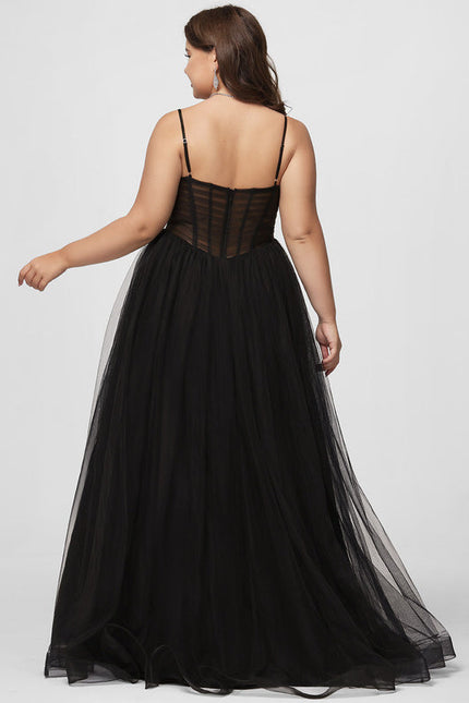 Robe De Soirée Bustier Strass - gallery 7