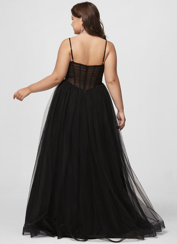 Robe De Soirée Bustier Strass - gallery 7