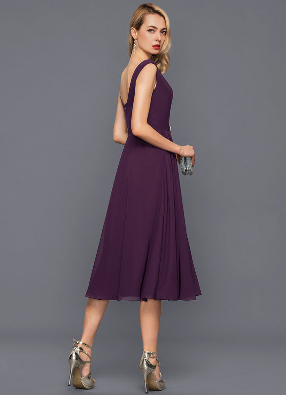 Robe de Soirée Mousseline Glamour - gallery 5