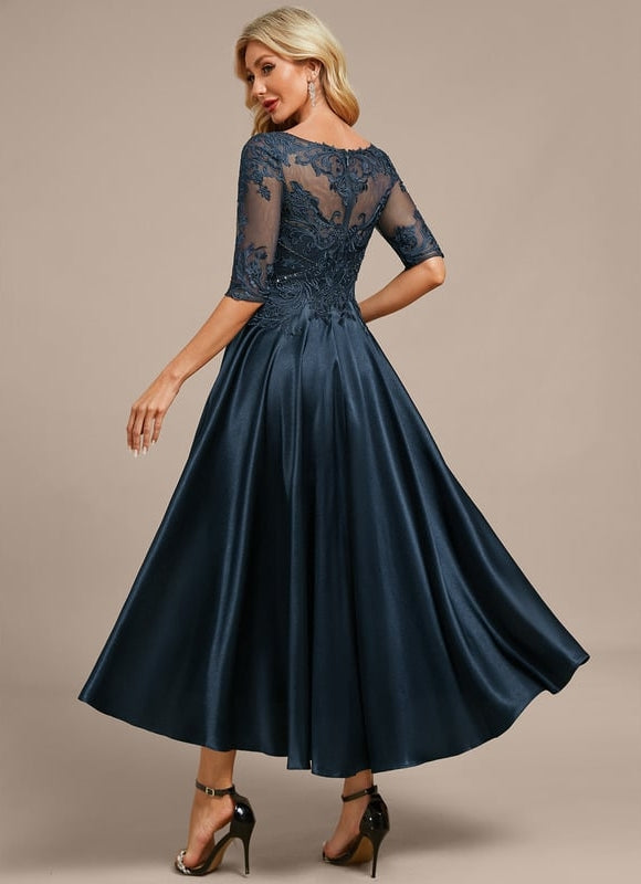 Robe de Soirée Drapé Éclatant - gallery 6