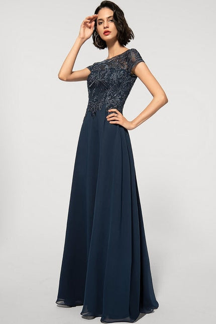 Robe de Soirée Illusion Étoilée - gallery 3