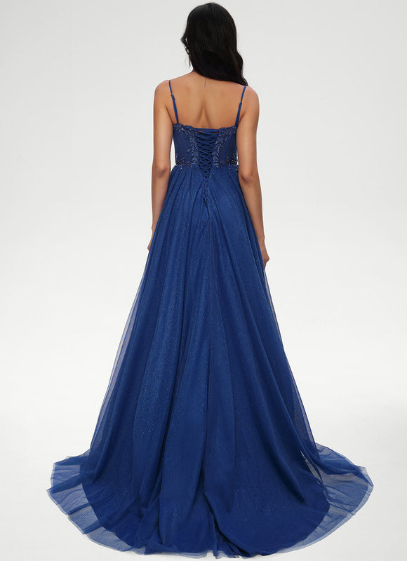 Robe de Soirée Saphir Éclat - gallery 2