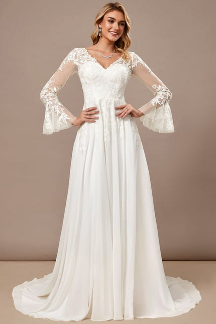 Robe de Soirée Flottante Chic - gallery 1