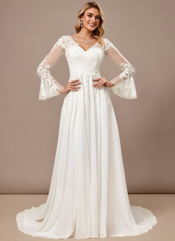 Robe de Soirée Flottante Chic - gallery 1