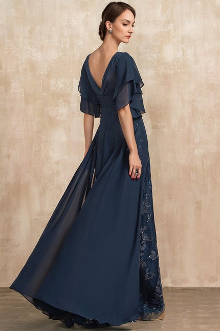 Robe de Soirée Étoffe Lumineuse - gallery 5