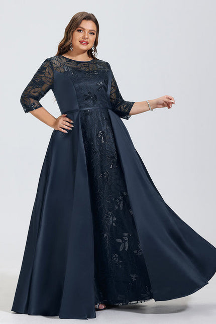 Robe de Soirée Satin Éclipse - gallery 8