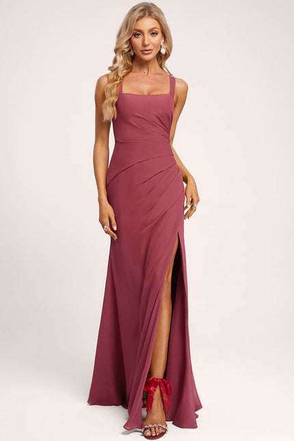 Robe de Soirée Mosaique Satinée