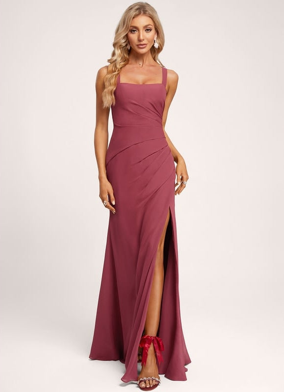 Robe de Soirée Mosaique Satinée