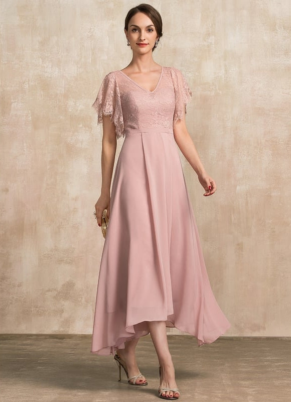 Robe de Soirée Rose Douceur - gallery 1