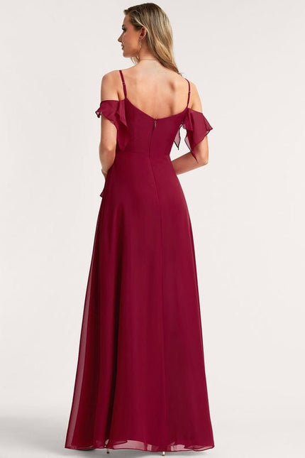 Robe de Soirée Légère Ciel - gallery 4