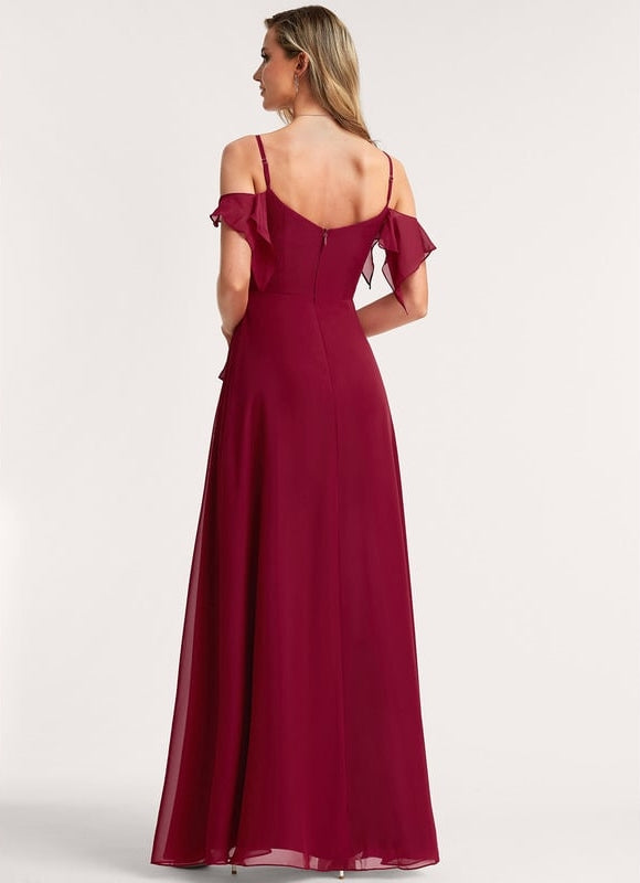Robe de Soirée Légère Ciel - gallery 4