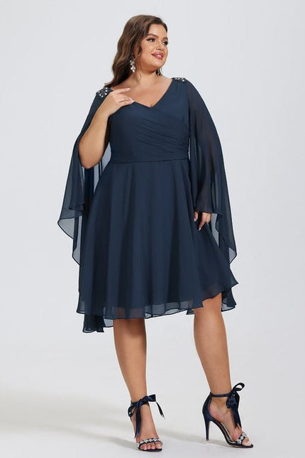 Robe de Soirée Voile Élégant - gallery 7
