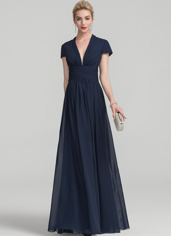 Robe de Soirée Fluide Émeraude