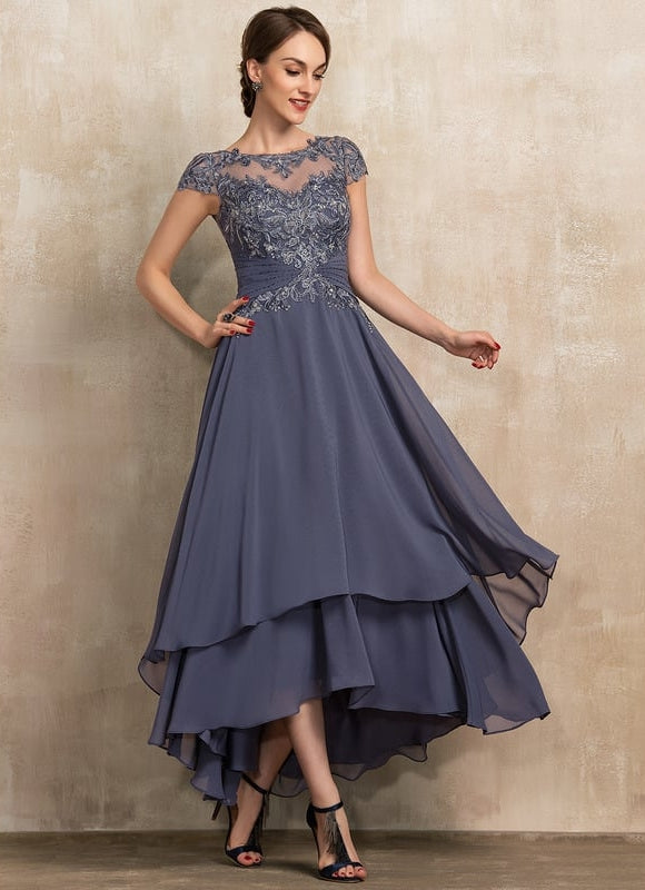 Robe de Soirée Illusion Élégante - gallery 1