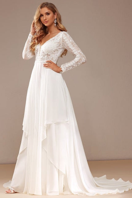 Robe de Soirée Nuage De Dentelle