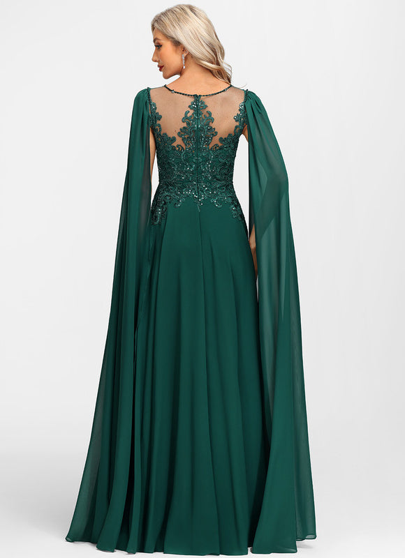 Robe de Soirée Illusion Étoilée - gallery 9