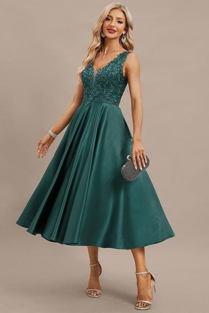 Robe de Soirée Éclat Sélénite