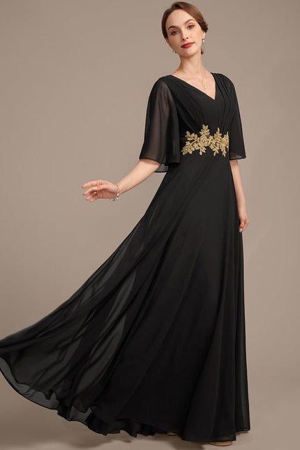 Robe de Soirée Noir Élégant - gallery 4