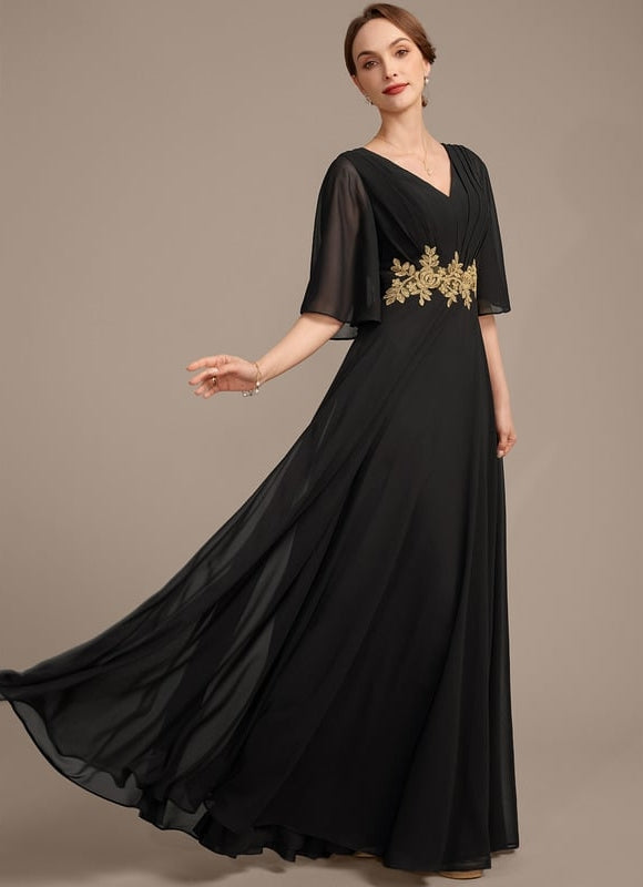 Robe de Soirée Noir Élégant - gallery 4