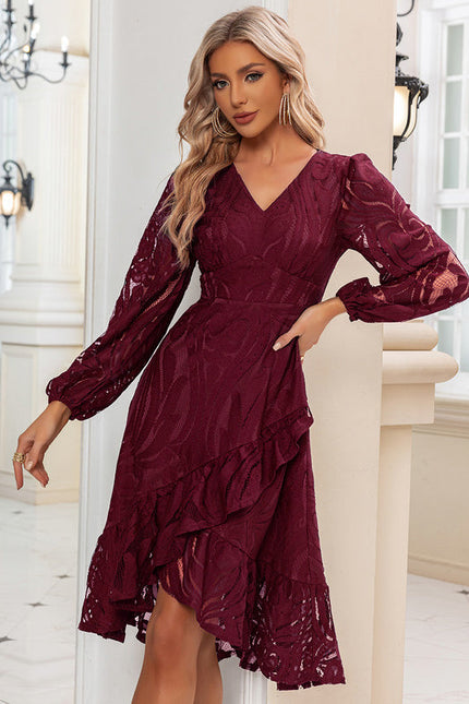 Robe de Soirée Nuit Dentelle Chic - gallery 6