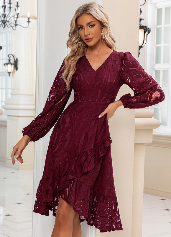 Robe de Soirée Nuit Dentelle Chic - gallery 6