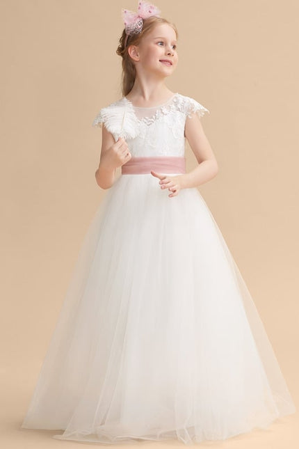 Robe de Soirée De Mariage Enfantine - gallery 1