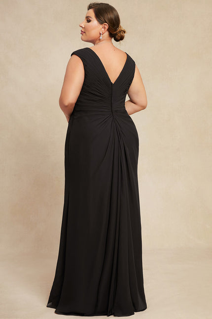 Robe de Soirée Élégance Sombre Éclat - gallery 9
