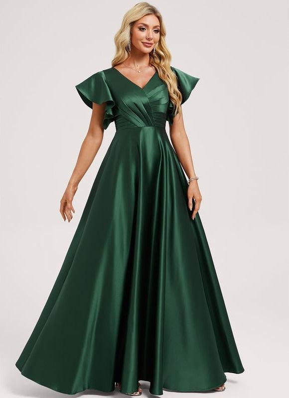 Robe De Soirée Cocktail Longue - gallery 1