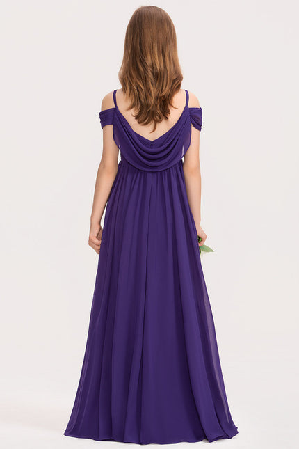 Robe de Soirée Flottante Cerise - gallery 2