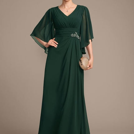 Robe de Soirée Mousseline Chic