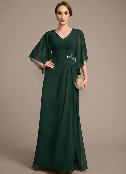 Robe de Soirée Mousseline Chic