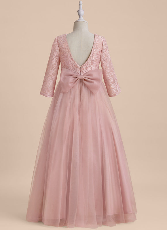 Robe de Soirée Rose Enchantée