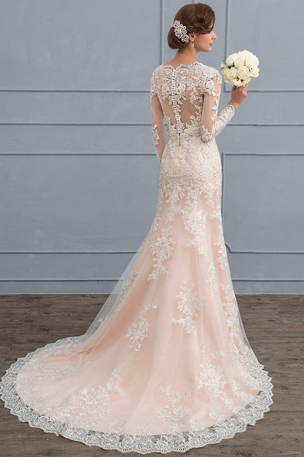 Robe de Soirée Sirène Tulle - gallery 3