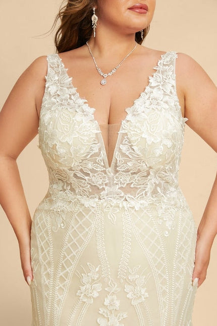 Robe de Soirée Sirène Tulle - gallery 8