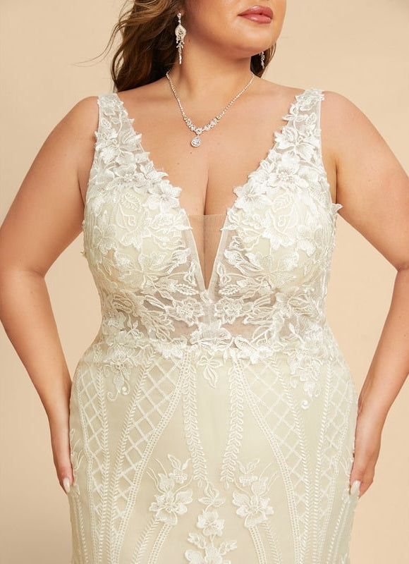 Robe de Soirée Sirène Tulle - gallery 8
