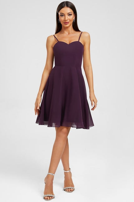 Robe De Soirée Cocktail Courte - gallery 2