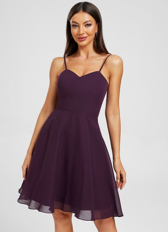 Robe De Soirée Cocktail Courte - gallery 1