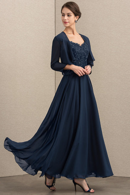 Robe de Soirée Éclat Feuille