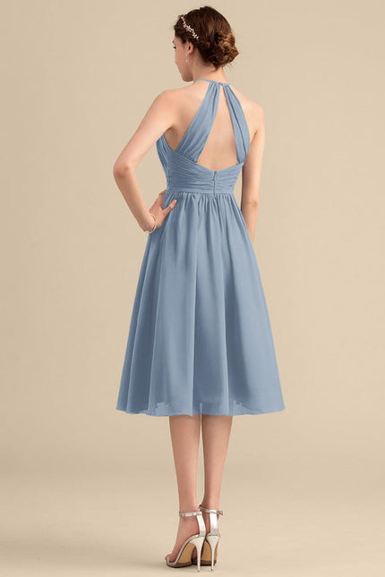 Robe de Soirée Plissée Chic - gallery 1