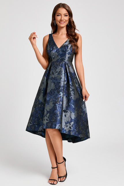 Robe de Soirée Fleurie Nuit - gallery 4