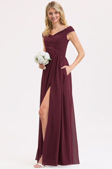 Robe de Soirée Rêve Pourpre - gallery 1