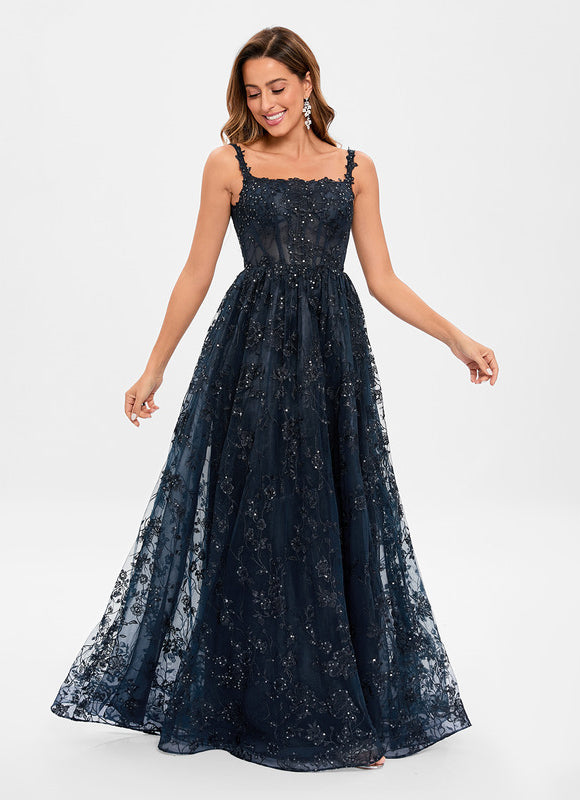 Robe De Soirée Longue Organza - gallery 2