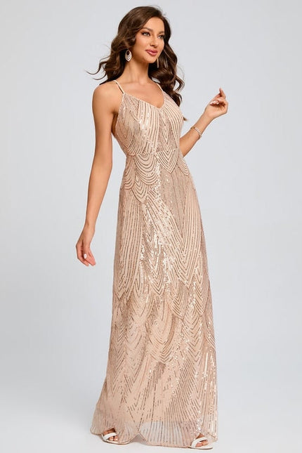 Robe de Soirée Éclat Satiné - gallery 2