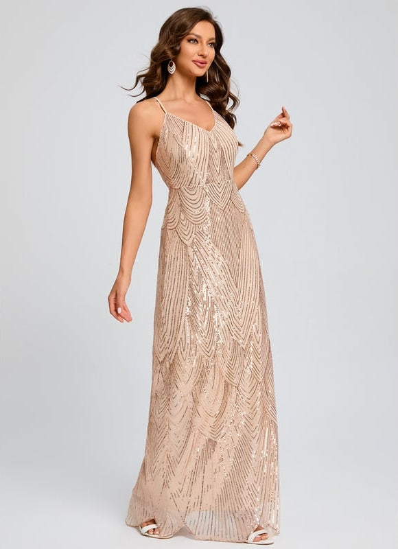 Robe de Soirée Éclat Satiné - gallery 2