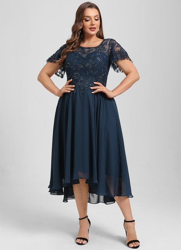 Robe de Soirée Flottante Nuit - gallery 8
